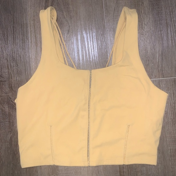 Nike Dri-Fit Strappy Cropped Workout Tank - Picture 2 of 3